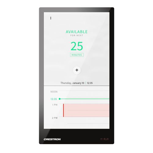 Touchscreen für Hausautomationssystem - TSW-570P-B-S - CRESTRON - wandmontiert / individuell gestaltbar / mit Digitalanzeige