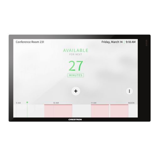 Touchscreen für Hausautomationssystem - TSW-770-B-S - CRESTRON - wandmontiert / individuell gestaltbar / mit Digitalanzeige