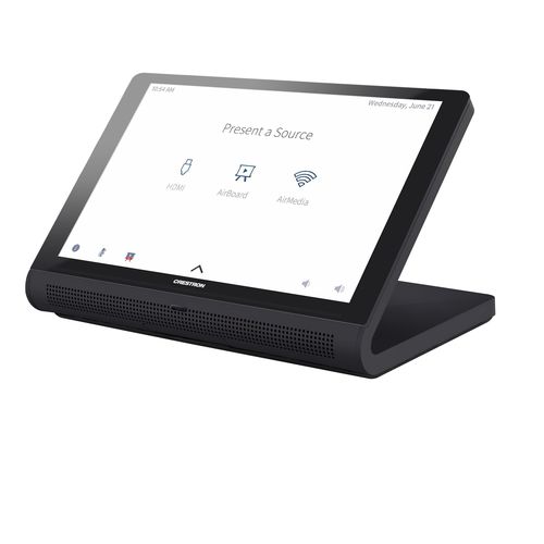 Touchscreen für Hausautomationssystem - TS-770-B-S - CRESTRON - Aufsatz / individuell gestaltbar / mit Digitalanzeige