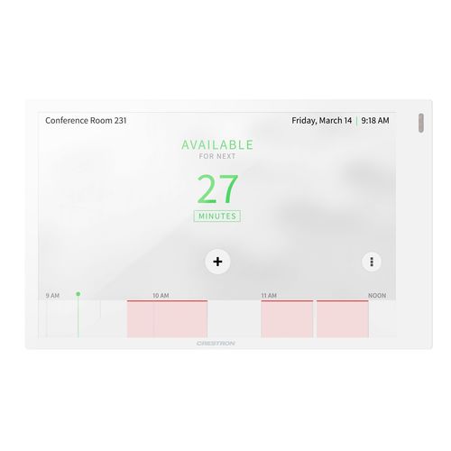 Touchscreen für Hausautomationssystem - TSS-770-W-S - CRESTRON - wandmontiert / mit Digitalanzeige / kabellos