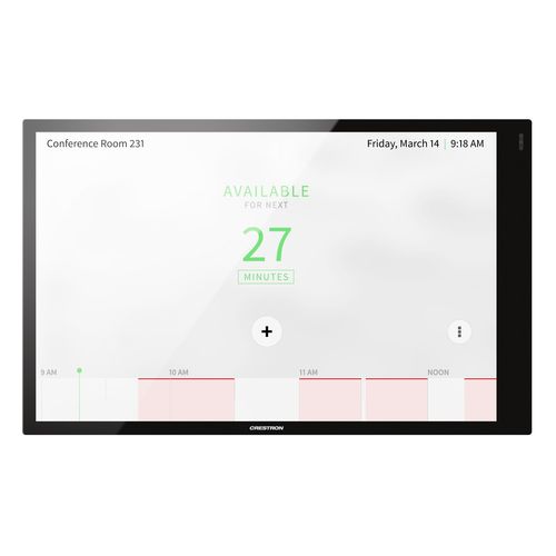 Touchscreen für Hausautomationssystem - TSS-1070-B-S - CRESTRON - wandmontiert / mit Digitalanzeige / kabellos