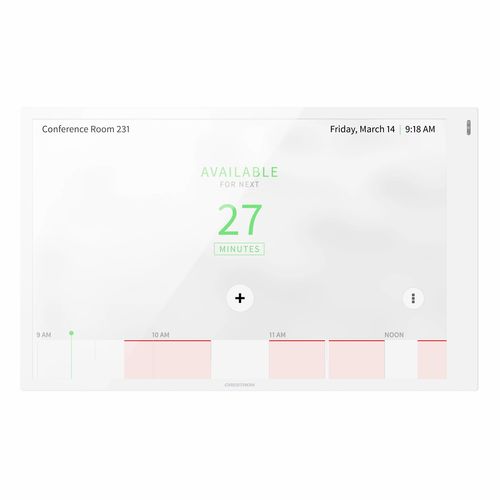 Touchscreen für Hausautomationssystem - TSS-1070-W-S - CRESTRON - wandmontiert / kabellos / mit Digitalanzeige