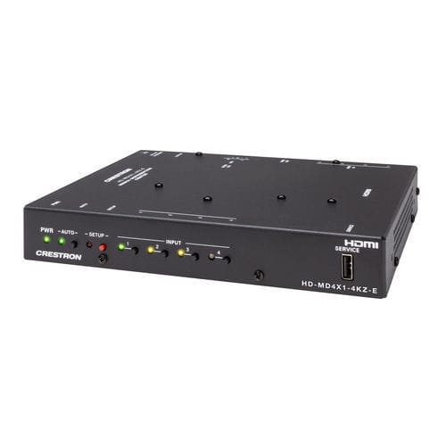 Hausautomation für Audiosystem - HD-MD4X1-4KZ-E - CRESTRON - für Video / Kommunikation / für den Innenraum