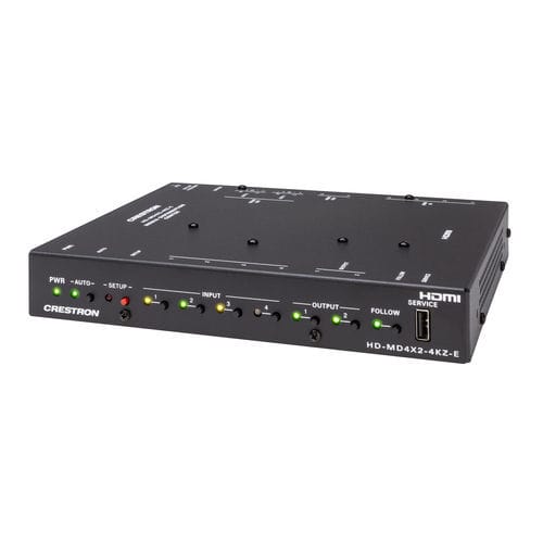 Hausautomation für Audiosystem - HD-MD4X2-4KZ-E - CRESTRON - für Video / Kommunikation / für den Innenraum