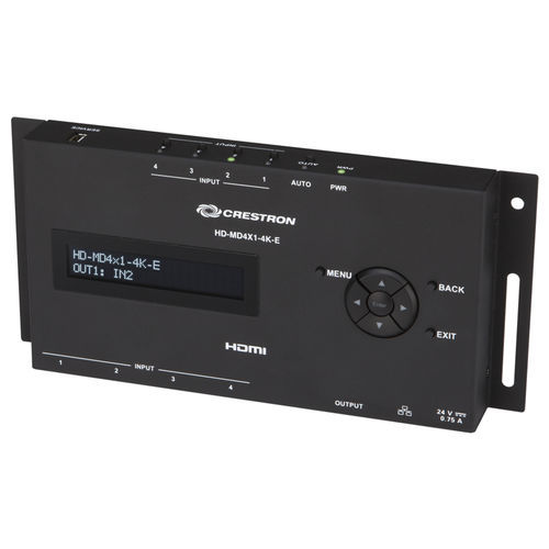 Hausautomation für Audiosystem - HD-MD4X1-4K-E - CRESTRON - für Video / Kommunikation / für den Innenraum
