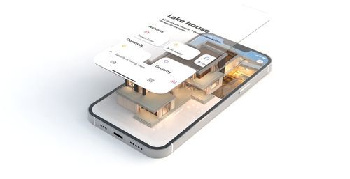 Hausautomation für Innenbeleuchtung - OS 4 - CRESTRON - für Audiosystem / für Video / für Heimkino