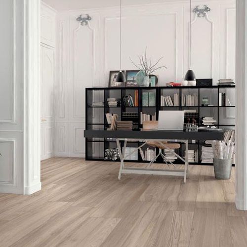 Feinsteinzeugfliesen - AKABA - Dado Ceramica - poliert / für Wohnzimmer / bodenstehend