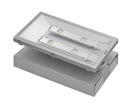 Notbeleuchtung für Aufbau - ZENIT LD - Daisalux - rechteckig / LED / Aluminium