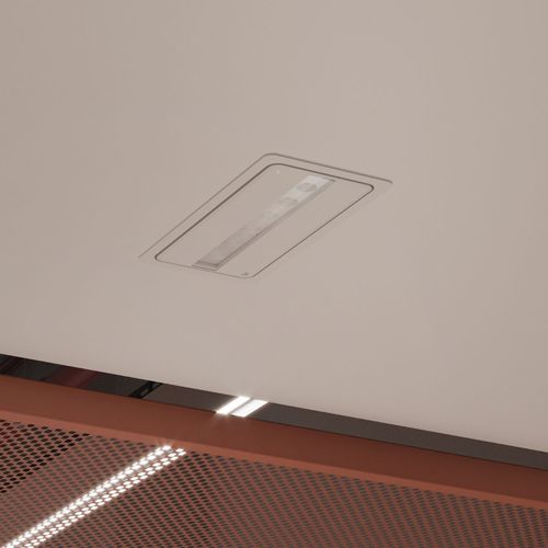 Deckenmontierte Notbeleuchtung - NAOS - Daisalux - rechteckig / LED / ABS