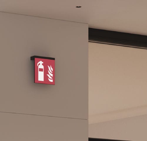 Deckenmontierte Notbeleuchtung - IKUS 2222 - Daisalux - wandmontiert / für Deckeneinbau / hängend