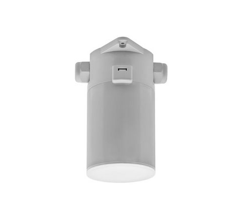 Deckenmontierte Notbeleuchtung - LENS (ES) - Daisalux - rund / LED / Polycarbonat