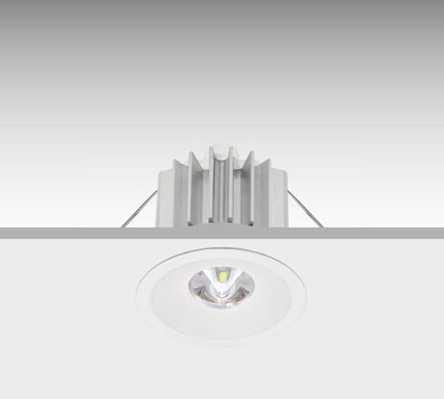Notbeleuchtung für Deckeneinbau - IZAR - Daisalux - rund / LED / Synthetik
