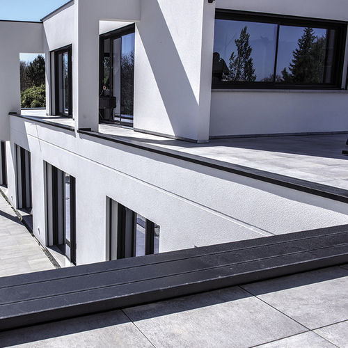 Aluminium-Abdeckplatte - ANNAPURNA - DAL'ALU - für Dachterrasse / Wand