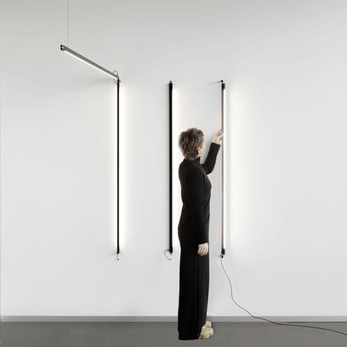 Leuchte für Aufbau - MIKALINE  - DELTA LIGHT - linear / rohrförmig / Objekteinrichtung