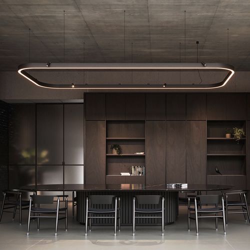 Hängeleuchte - OMNILINER - DELTA LIGHT - Aufbau / LED / linear