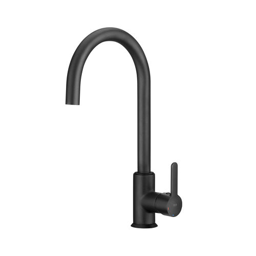 Aufsatz-Einhebelmischer - MENCIA: A5A7409CN0 - ROCA - aus verchromtem Metall / für Küche / 1-Loch