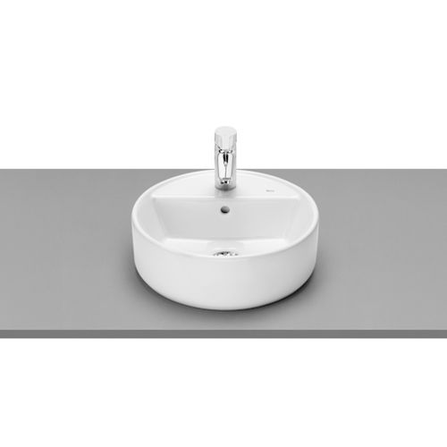 Aufsatzwaschbecken - THE GAP ROUND - ROCA - Porzellan / rund / modern