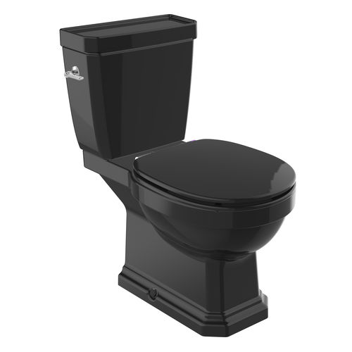 Freistehendes WC - CARMEN - ROCA - Porzellan / mit eingebauter Spülung / spülrandlos