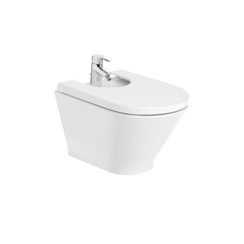 Wandhängendes Bidet - THE GAP ROUND  - ROCA - Porzellan