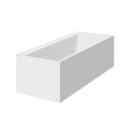 Freistehende Badewanne - MODO SURFEX®   - ROCA - Mineralguss / weiß
