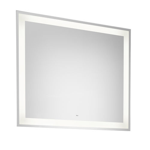 Wandmontierter Spiegel für Badezimmer - IRIDIA SQUARE - ROCA - für Gewerbegebrauch / modern / rechteckig