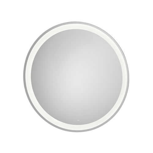 Wandmontierter Spiegel für Badezimmer - IRIDIA ROUND - ROCA - für Gewerbegebrauch / modern / rund