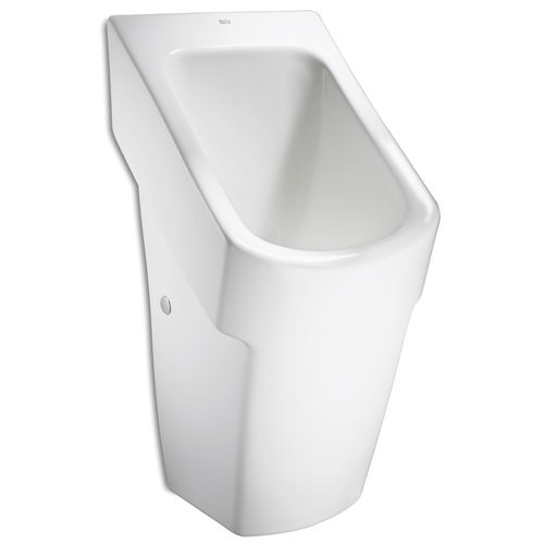Porzellan-Urinal - HALL WATERLESS - ROCA - wandmontiert / wasserlos / für öffentliche Bereiche