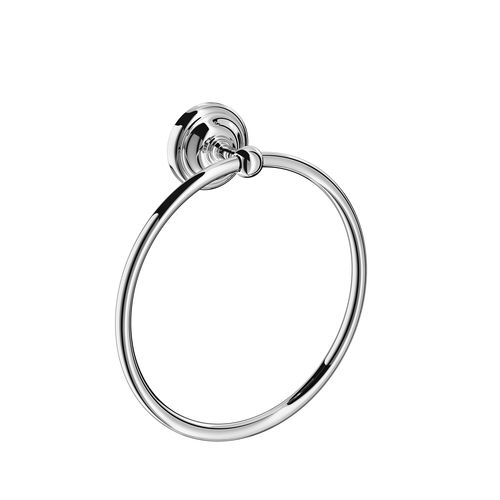 Ring-Handtuchhalter - CARMEN - ROCA - wandmontiert / Metall