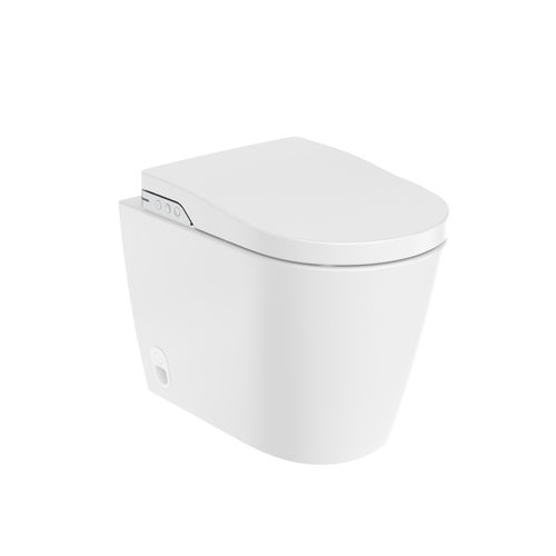 Smartes WC - INSPIRA IN-WASH&reg; - ROCA - in Wandnähe / Porzellan / oval