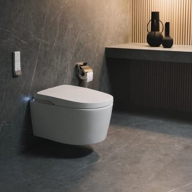 Smartes WC - IN-WASH® INSIGNIA - ROCA - wandhängend / in Wandnähe / Keramik