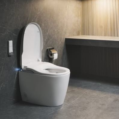 Smartes WC - IN-WASH® INSIGNIA - ROCA - freistehend / in Wandnähe / Keramik