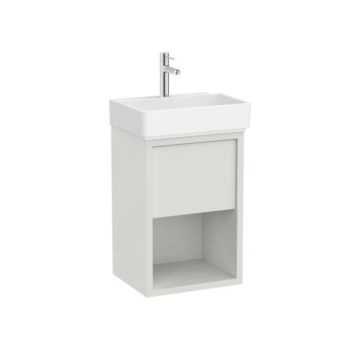 Wandhängender Waschtisch-Unterschrank - TURA - ROCA - MDF / modern / ohne Tür