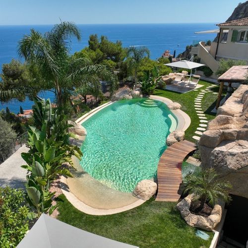 Überlaufschwimmbecken - LUXE - Diffazur Piscines - maßgefertigt / für Außenbereich / für den Innenraum