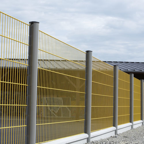 Zaun / geschweißter Maschendraht - AXIS® D - DIRICKX - Industrie / für öffentliche Bereiche / galvanisiertem Stahl