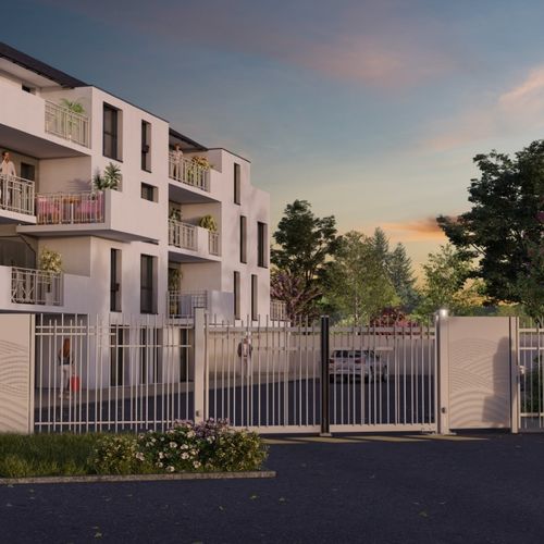Einflügeliges Tor - ALLIX® - DIRICKX - schwenkbar / Metall / mit Stangen