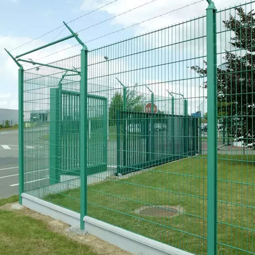 Zaun / geschweißter Maschendraht - AXIS® DR - DIRICKX - Industrie / für öffentliche Bereiche / galvanisiertem Stahl