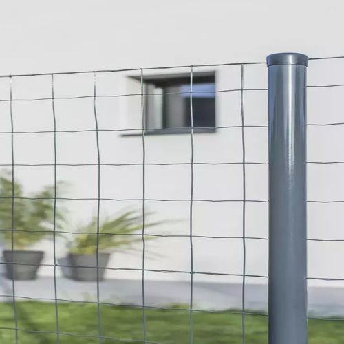 Zaun / geschweißter Maschendraht - AXIAL® - DIRICKX - für Wohnhaus / Stahl / modern