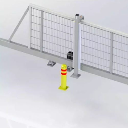 Sicherheits-Sperrpfosten - FIX - DIRICKX - Zutritts / stationär / galvanisiertem Stahl