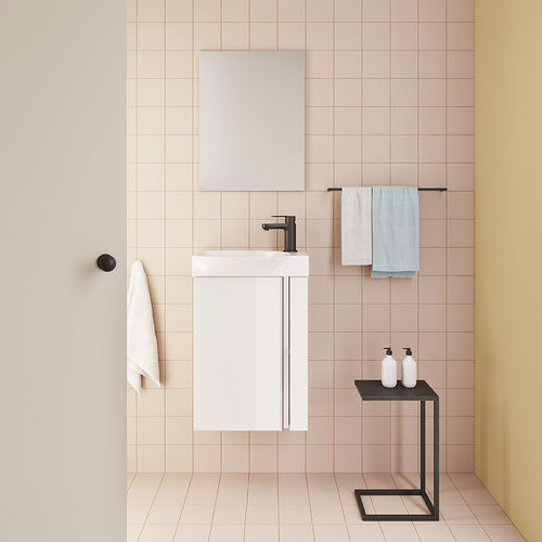Wandhängender Waschtisch-Unterschrank - ELEGANCE - ROYO GROUP - Nussbaum / modern / mit Schubladen