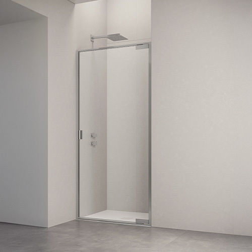 Schwenkbare Duschwand - PORTA BATTENTE PIVOT B1700 - SAMO - einflügelig / für Nischen / Hartglas