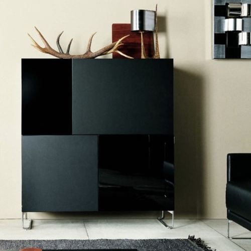 Hohes Sideboard - LISBOA - Tisettanta - modern / Holz / Metall