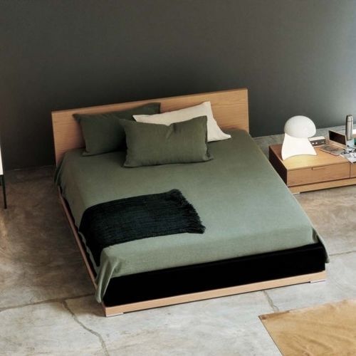 Doppelbett - NIKKA - Tisettanta - modern / Kopfteil / Bettkasten