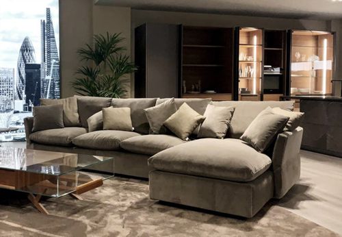 Modulsofa - COVER - Tisettanta - modern / Stoff / mit Armlehnen