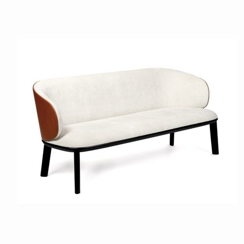 Modernes Sofa - PANAREA - Tisettanta - Stoff / Leder / mit Armlehnen
