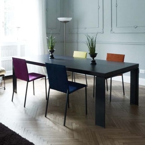 Moderner Tisch - VITTORIO - Tisettanta - Holz / Gestell aus Metall / rechteckig