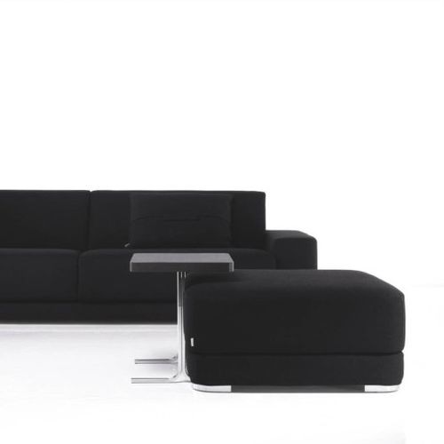 Moderne Ottomane - BLADE - Tisettanta - Stoff / Leder / quadratisch