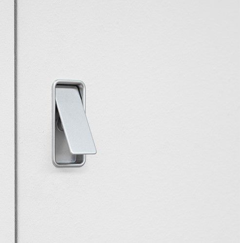 Türstoßgriff - LEVER - ECLISSE - modern / bündig / Magnetschloss