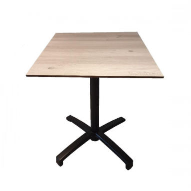 Moderner Tisch - SANITEC - PAREO - Laminat / Gestell aus Metall / rechteckig