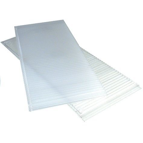Well-Polycarbonatplatte - EDILFIBRO - Waben / Dach / lichtdurchlässig