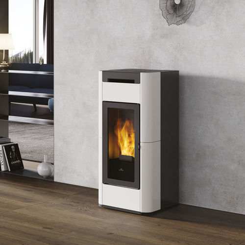Pelletkaminofen - TERA H - EDILKAMIN - 5 kW...10 kW / 20 kW...50 kW / freistehend